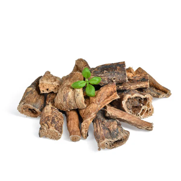 Bestis Naudan keuhkopalat - Cod Fish Cubes, 100g Vastuullisesti tuotettu EU:ssa Lisäaineeton, Viljaton, Luonnollinen Koiran herkut makupalat pakkaus kuvake